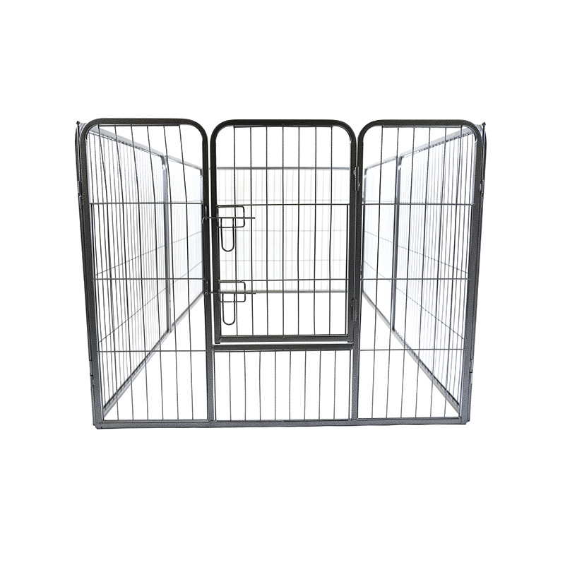 DH093-2 6 Panels Outdoor Heavy Duty Pet Playpen Puppy Rabbit Zaun